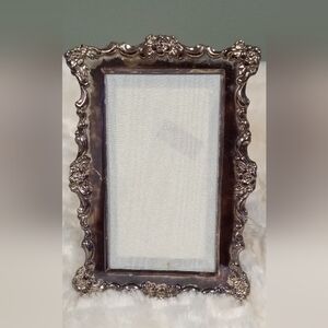 Vintage Oneida Silver Plate Floral Scroll Frame